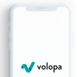 Volopa logo on mobile