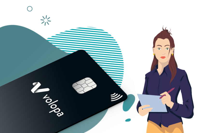 multicurrency cards Volopa animation for expense management